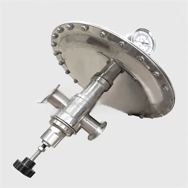 Sanitary self-operated quick-installation micro-pressure regulating valve,micro-pressure regulating valve, regulating valve