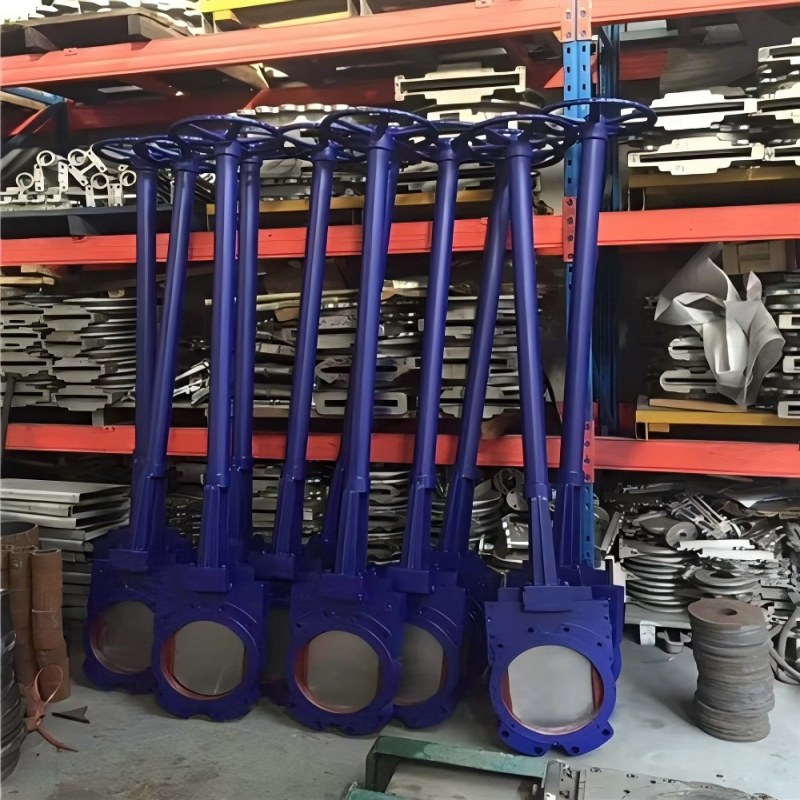 PZ73H- Manual extended stem knife gate valve,Manual extended stem knife gate valve,knife gate valve